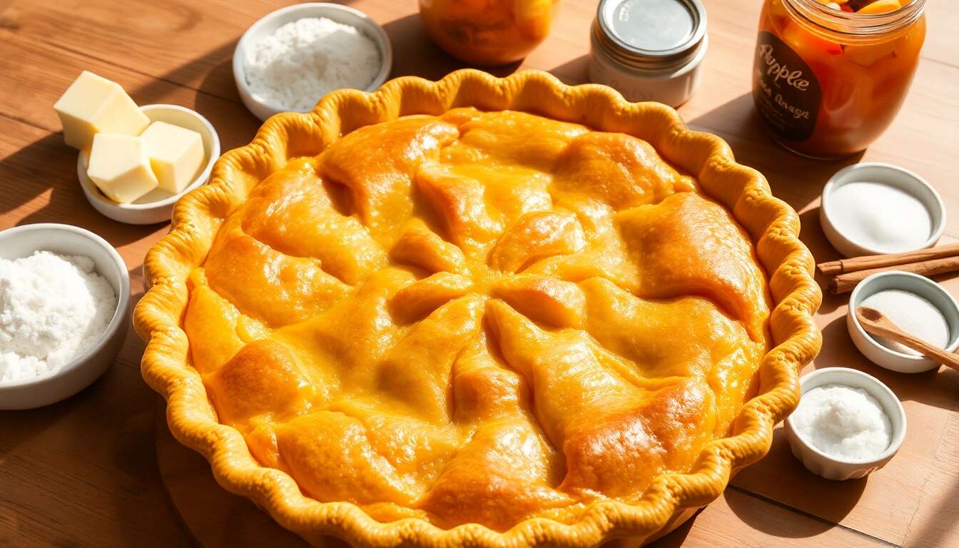 Recette de l'Apple Pie : tarte aux Pommes Américaine