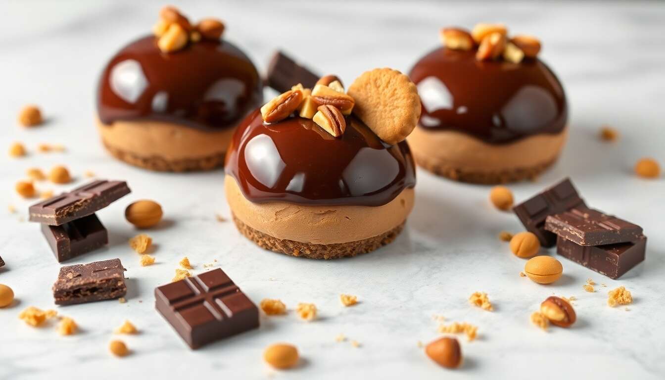 Dômes irrésistibles chocolat et praliné : la recette parfaite
