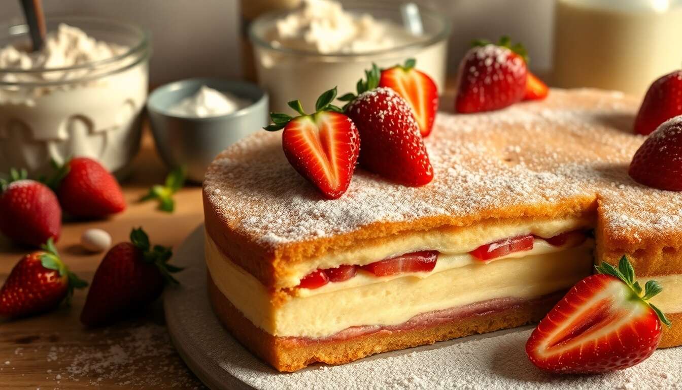 Fraisier de Cyril Lignac et Benoît Couvrand : recette gourmande et raffinée