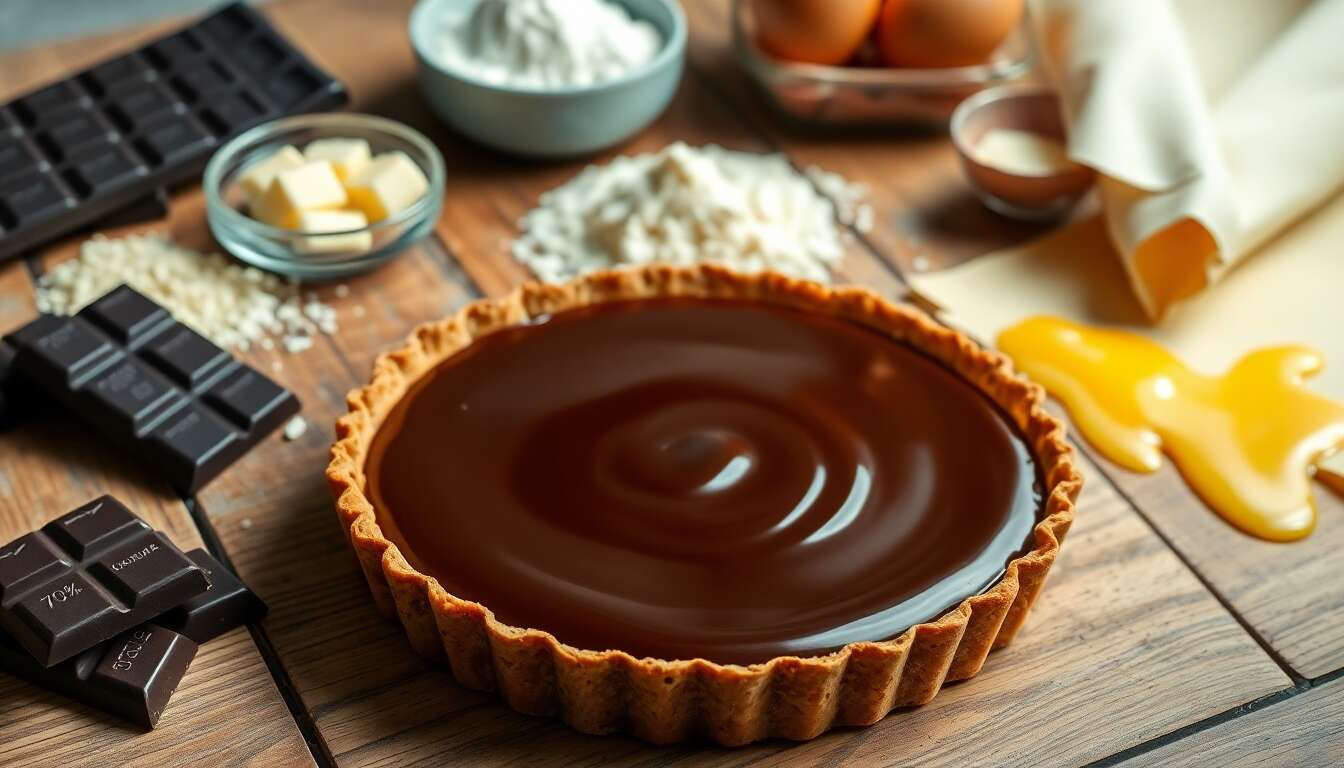 Délicieuse tarte au chocolat : la recette parfaite