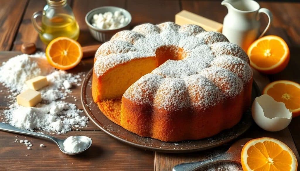 Gâteau à la fleur d'oranger : recette parfumée et facile