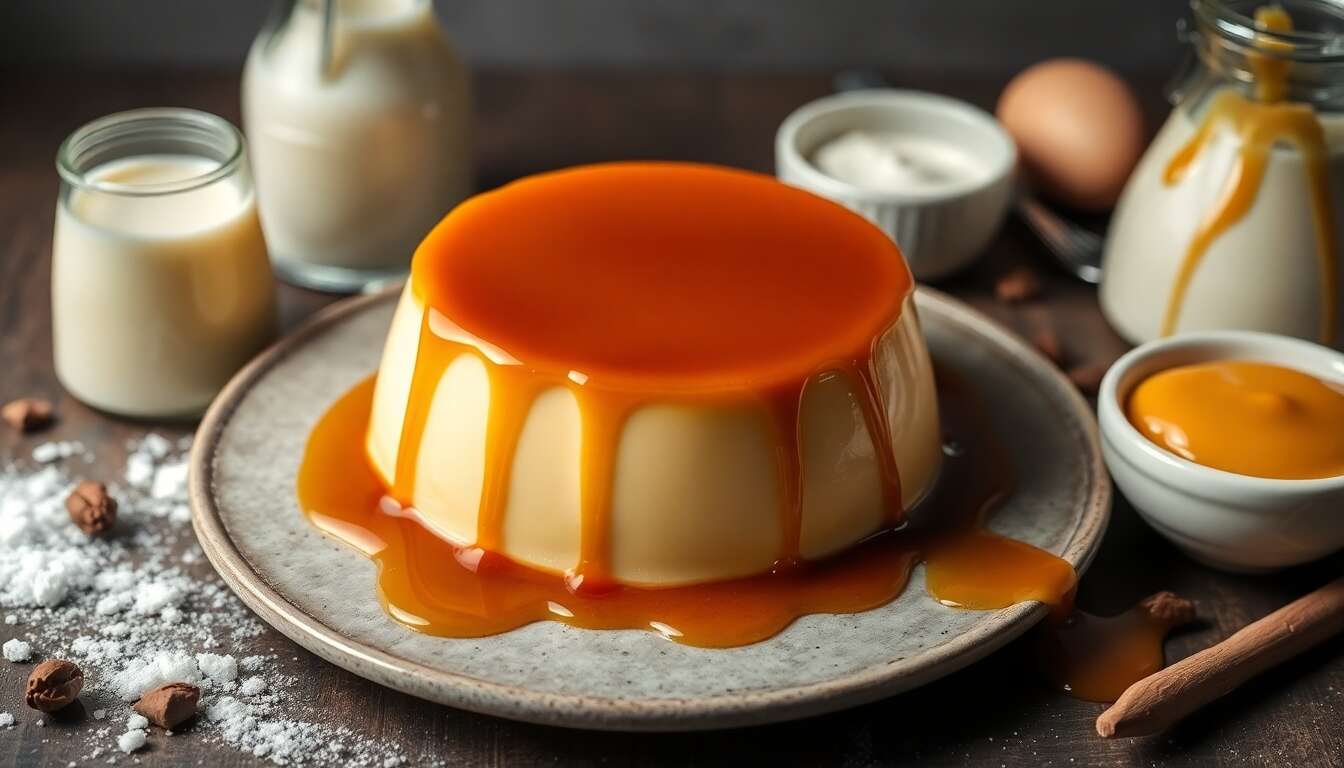 Flan caramel de Christophe Adam : la recette parfaite