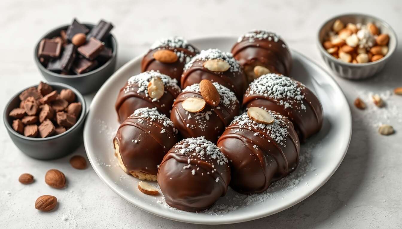 Rochers chocolat praliné : la recette gourmande à découvrir