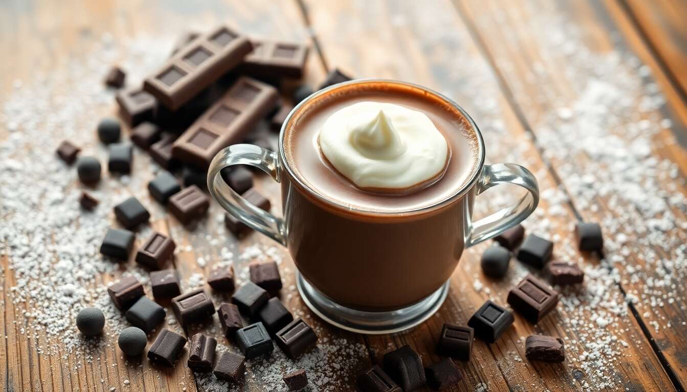 Chocolat chaud à l'italienne : recette crémeuse et gourmande