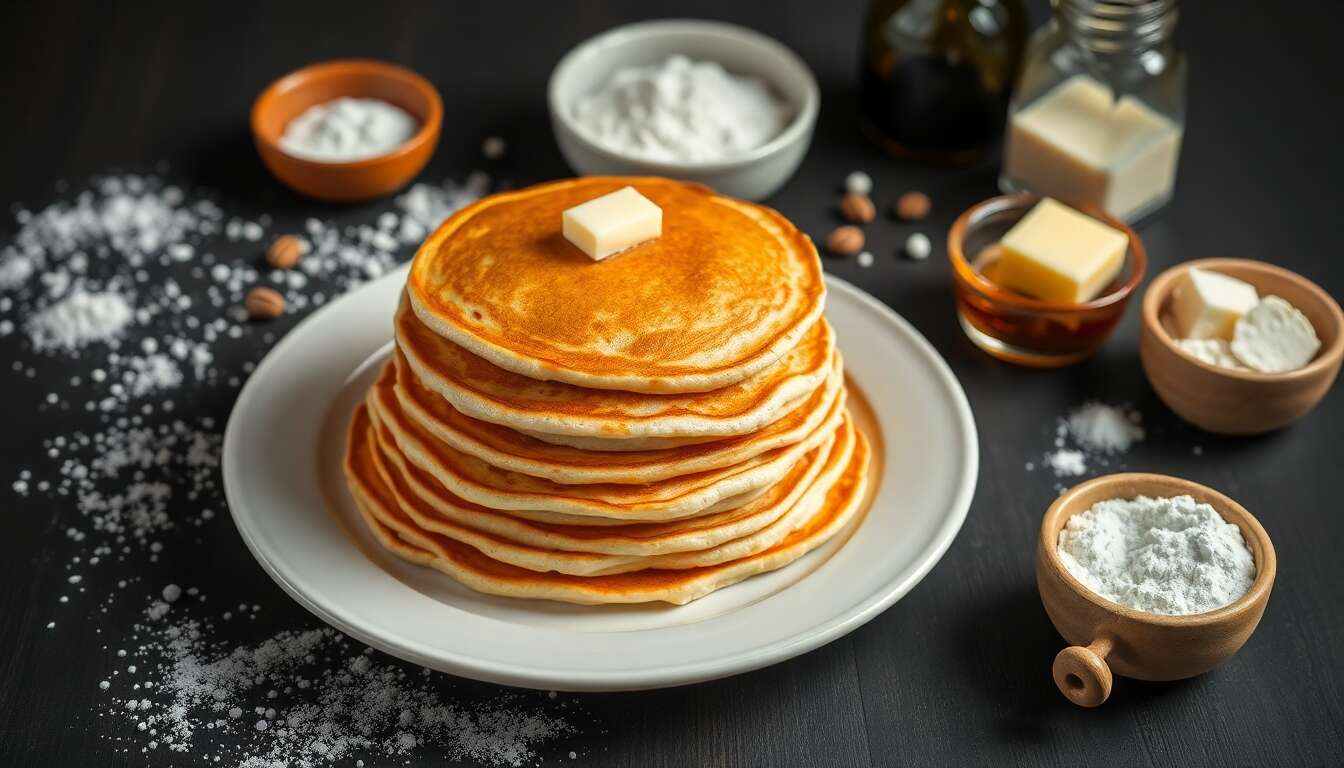 Recette facile de pancakes moelleux