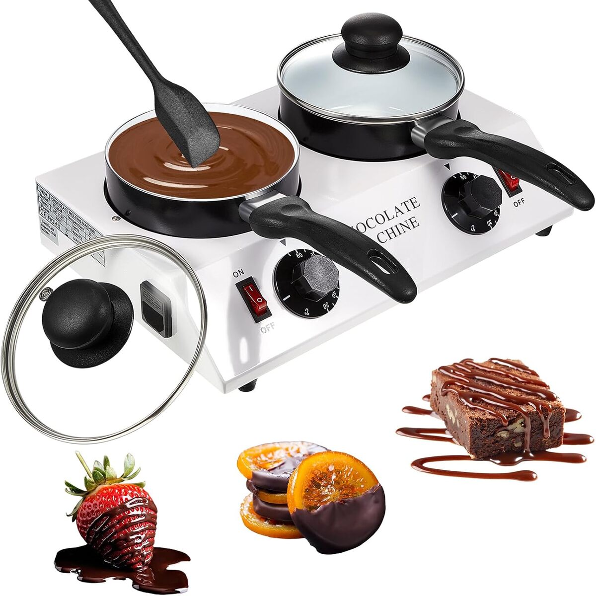 Test : chaudière à chocolat ROCEEI, pour fondue gourmande
