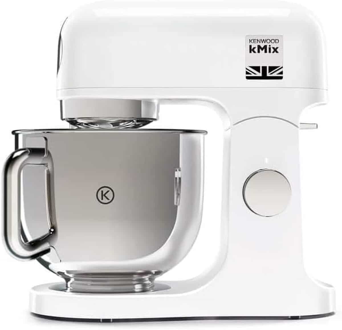 Test du pétrisseur Kenwood KMX750AW : puissance et design blanc