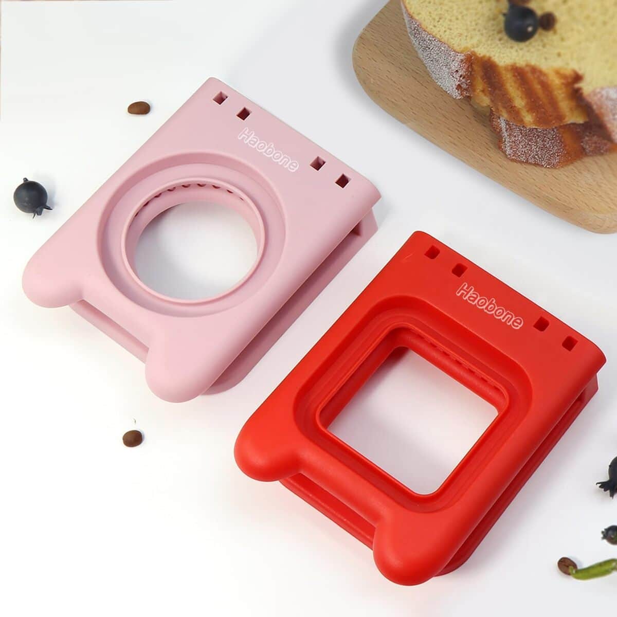 Test : lot de 3 emporte-pièces et presse-sandwichs Haobone pour enfants