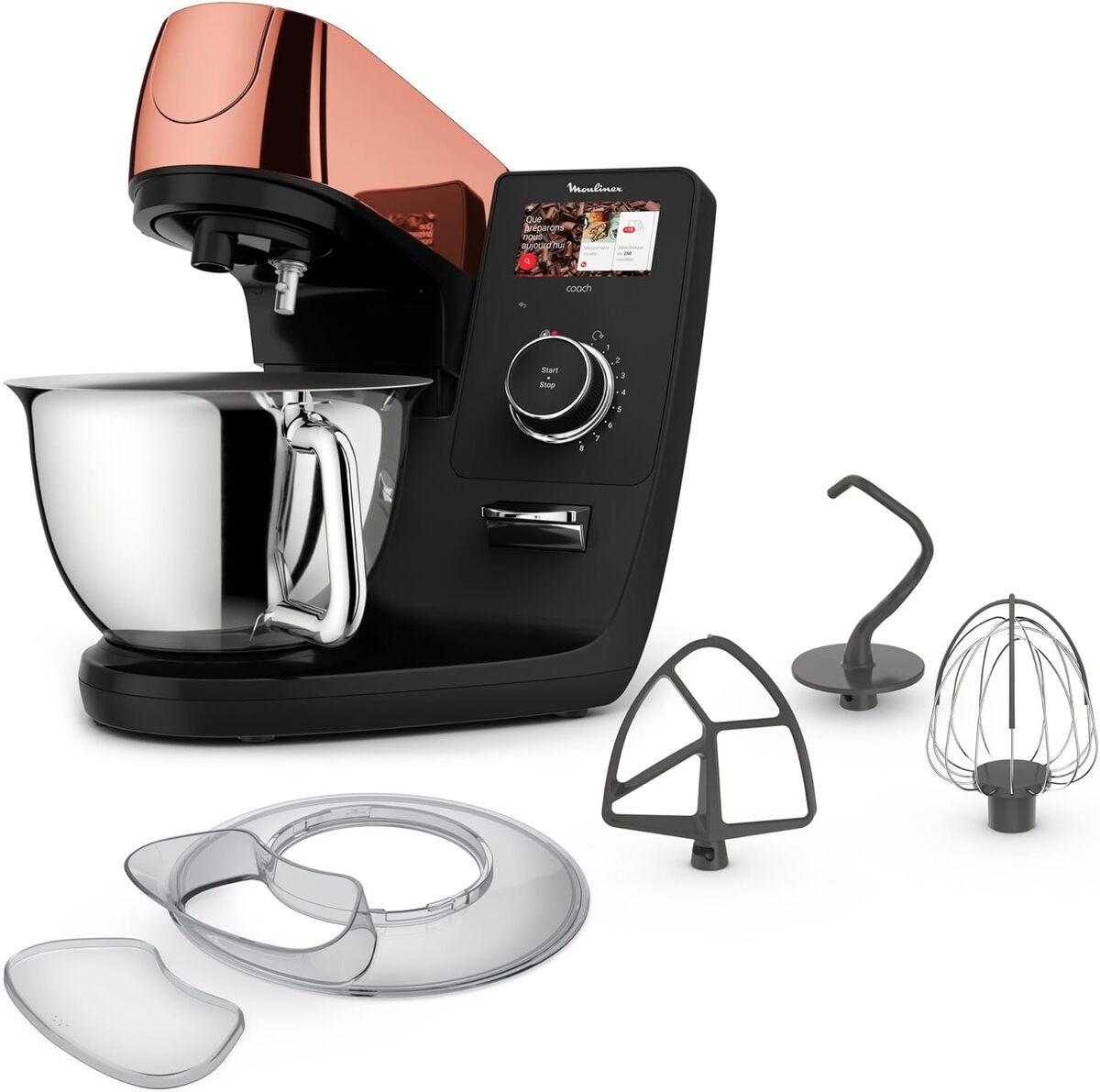 Test : moulinex I-Coach Touch QA950810, le robot pâtissier connecté révolutionnaire