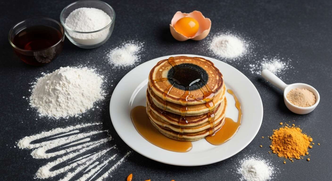 Pancakes Effrayants pour Halloween : recette Gourmande