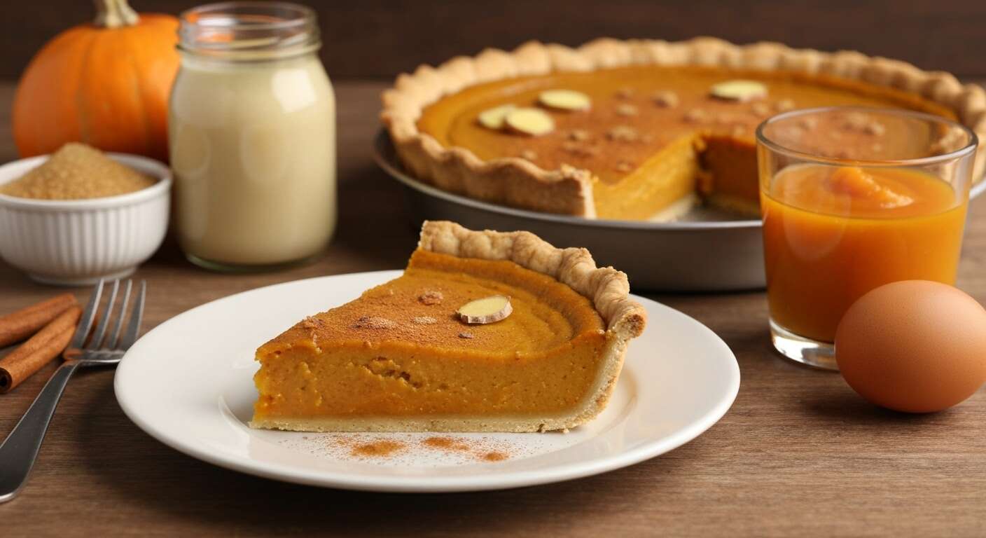 Tarte au Potimarron : recette de Pumpkin Pie Américaine