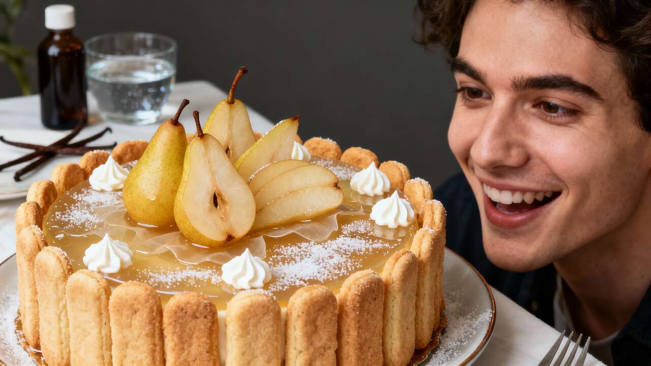 Recette de charlotte aux poires : la version CAP pâtisserie