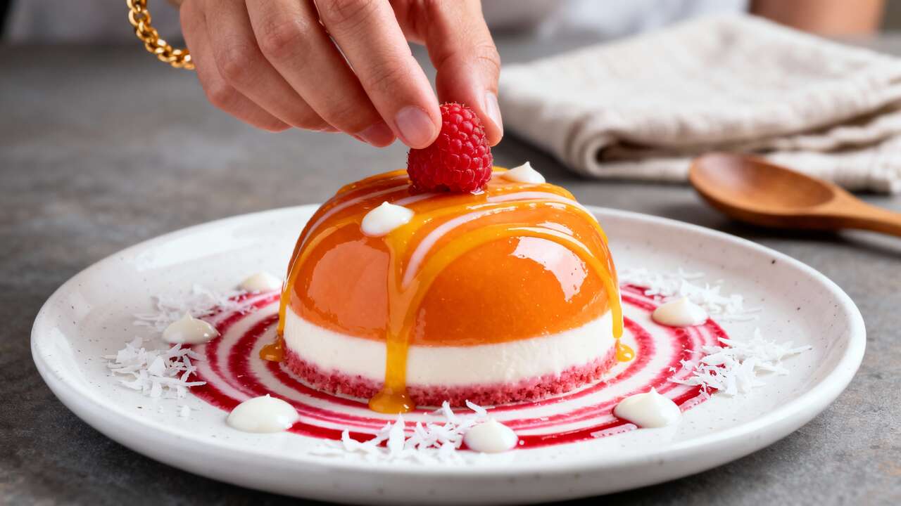 Entremets Passion Framboise Coco : recette exotique et gourmande