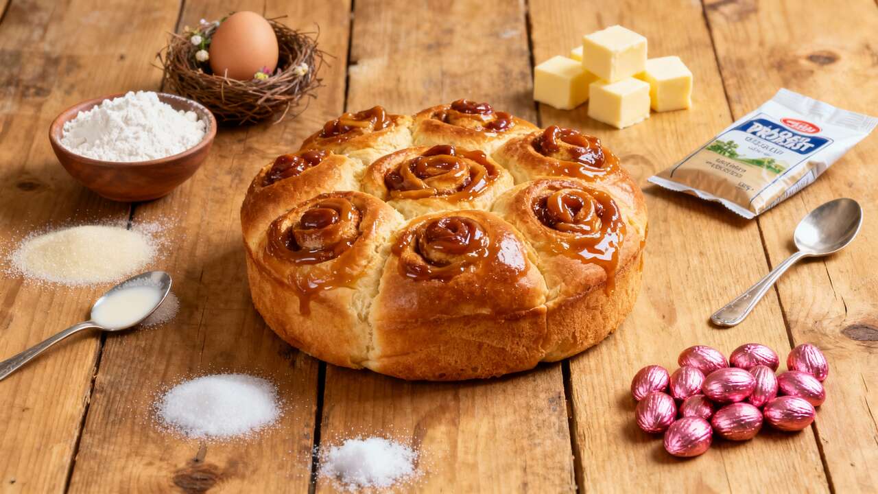 Brioche aux pralines roses maison : recette facile et gourmande
