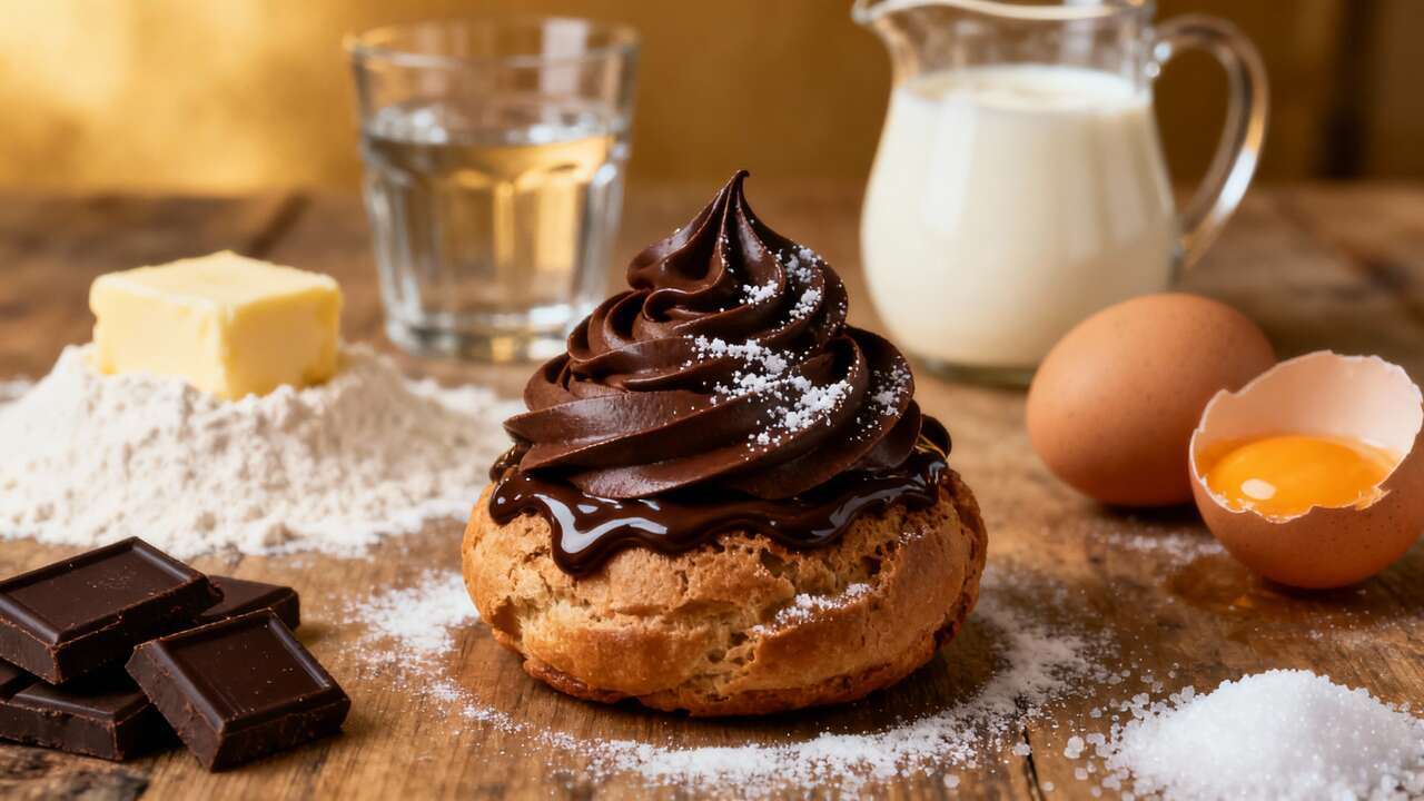 Recette de choux au chocolat liégeois : un délice à savourer