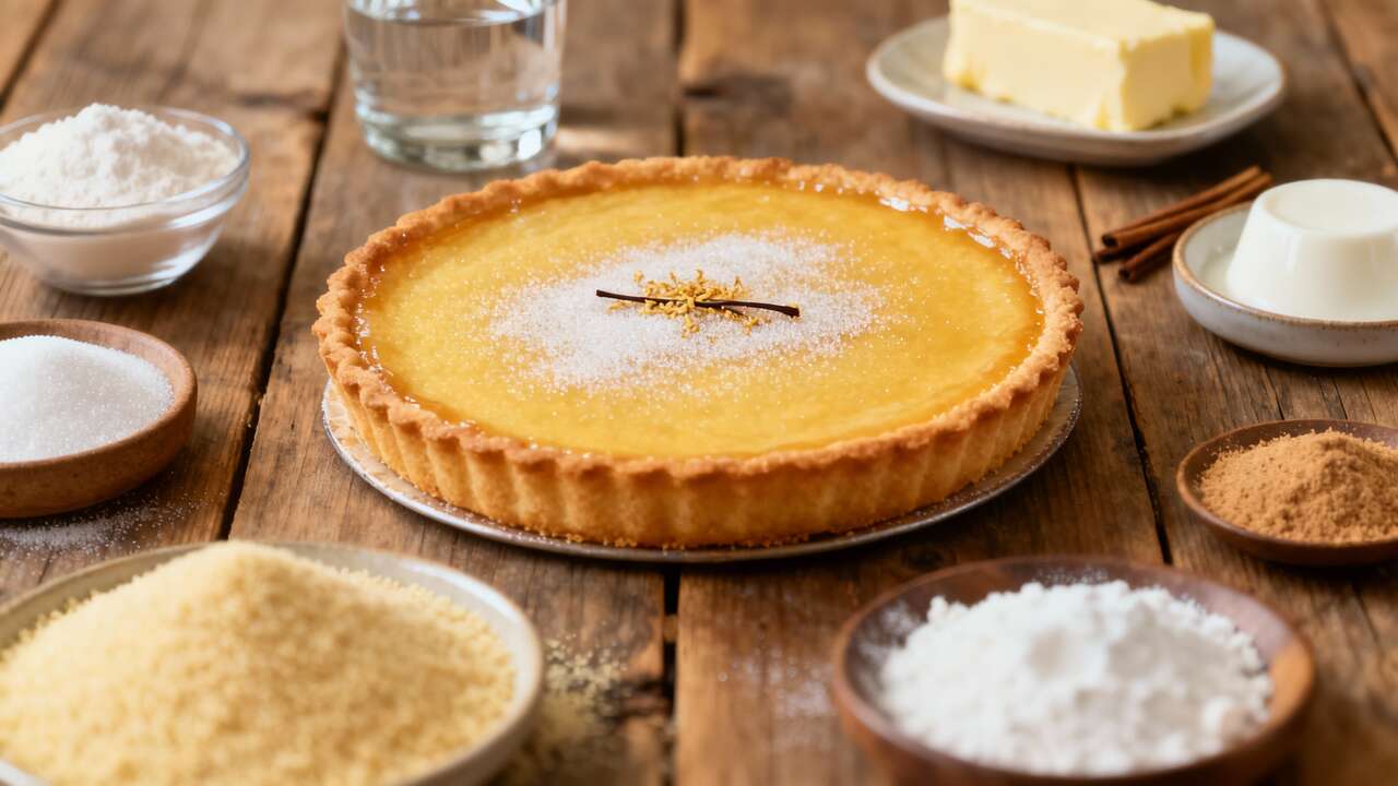Recette de tarte à la semoule : un dessert facile et délicieux