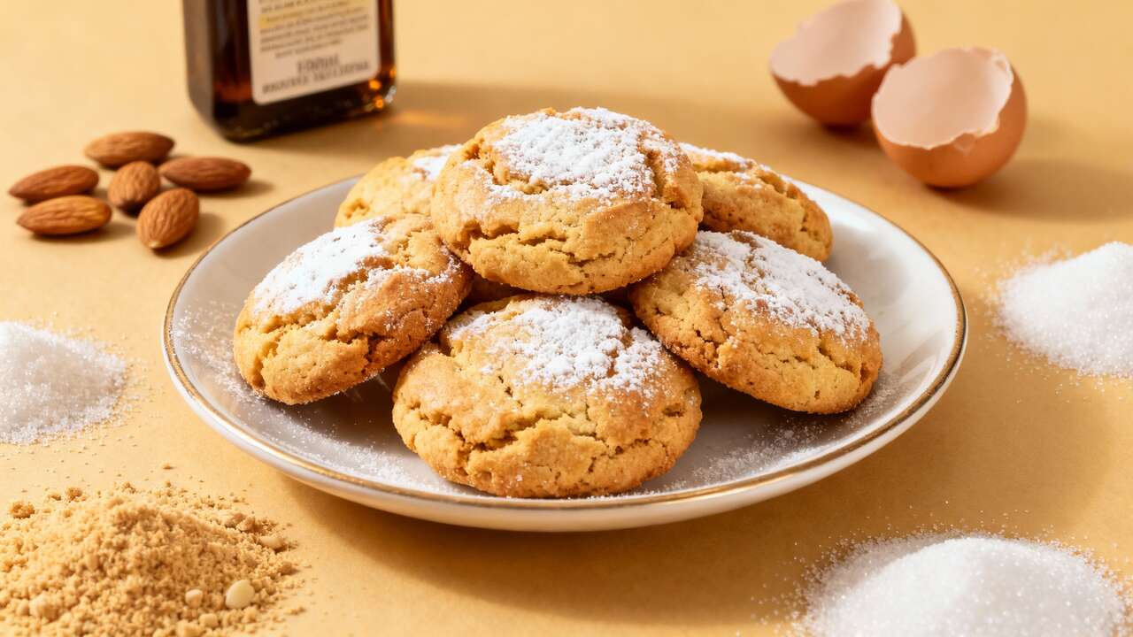 Recette Amaretti : délicieux Petits Gâteaux Italien