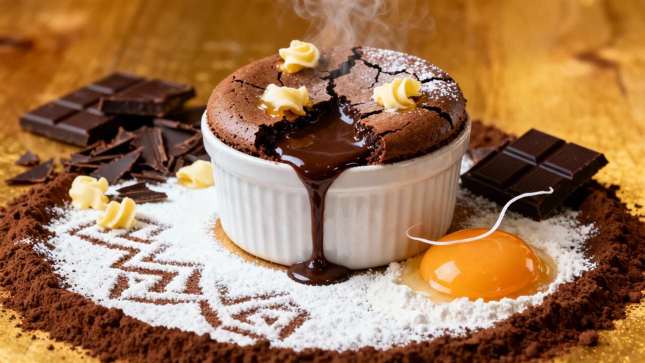 Recette du mi-cuit au chocolat de Christophe Michalak