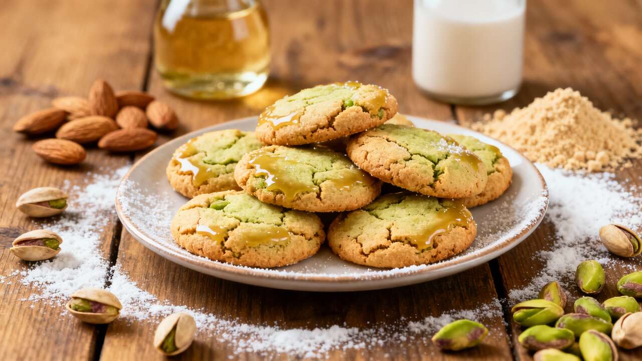 Recette des amaretti à la pistache : un délice italien