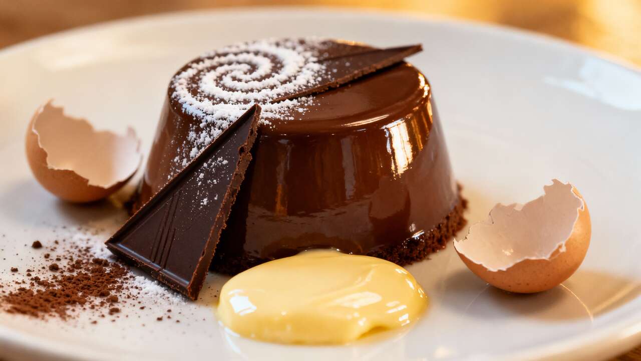 Recette de marquise au chocolat par Christophe Felder