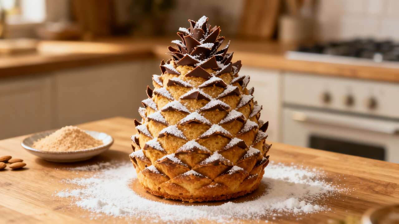 Gâteau pomme de pin : recette originale et délicieuse