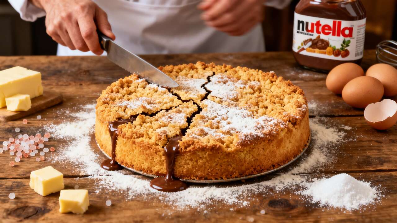 Sbriciolata italienne au Nutella : découvrez la recette gourmande