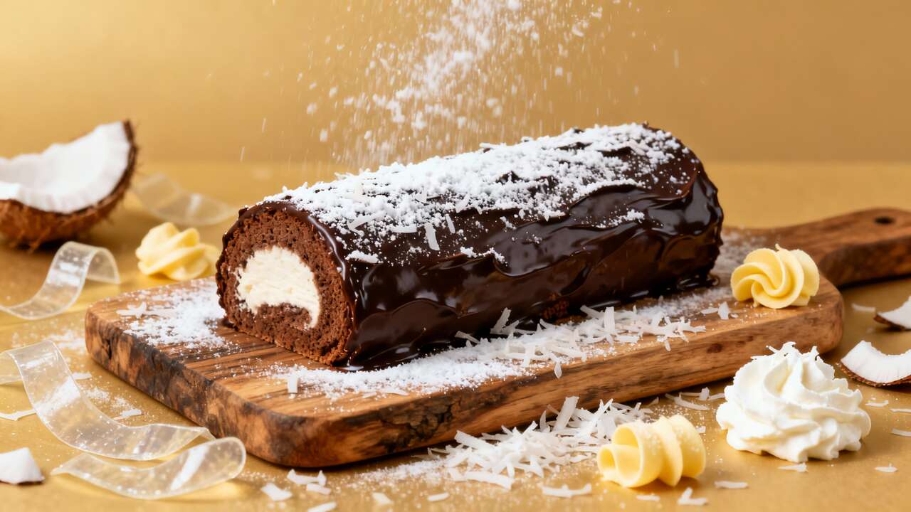 Bûche chocolat coco : recette gourmande pour les fêtes