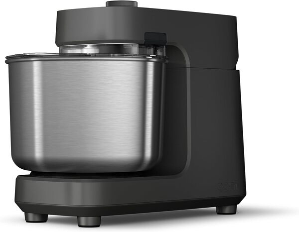 Ooni Halo Pro Pétrin Spirale Professionnel – Robot de Cuisine & Machine à Pétrir 7,3 L avec Accessoires, 58 Vitesses – Idéal pour Pâte à Pain et à Pizza – Pétrin Pizza Gris Anthracite