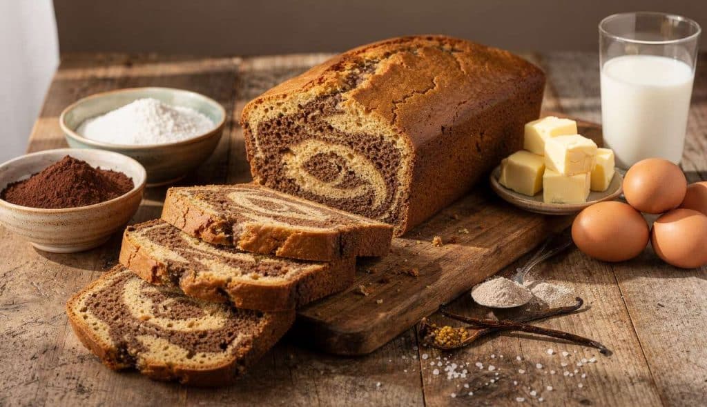 Cake marbré 2.0 : la recette facile et savoureuse