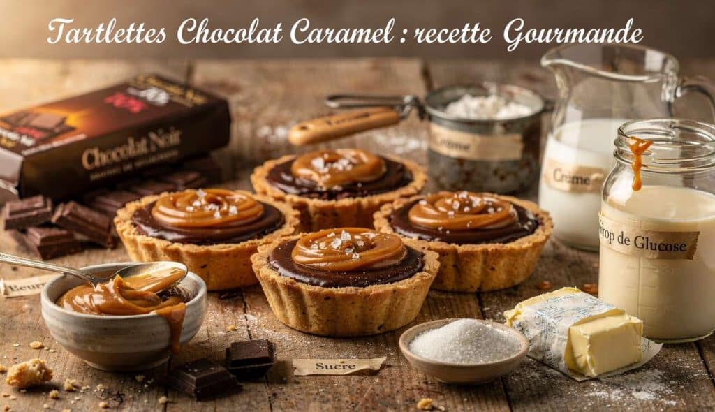 Tartelettes Chocolat Caramel : recette Gourmande