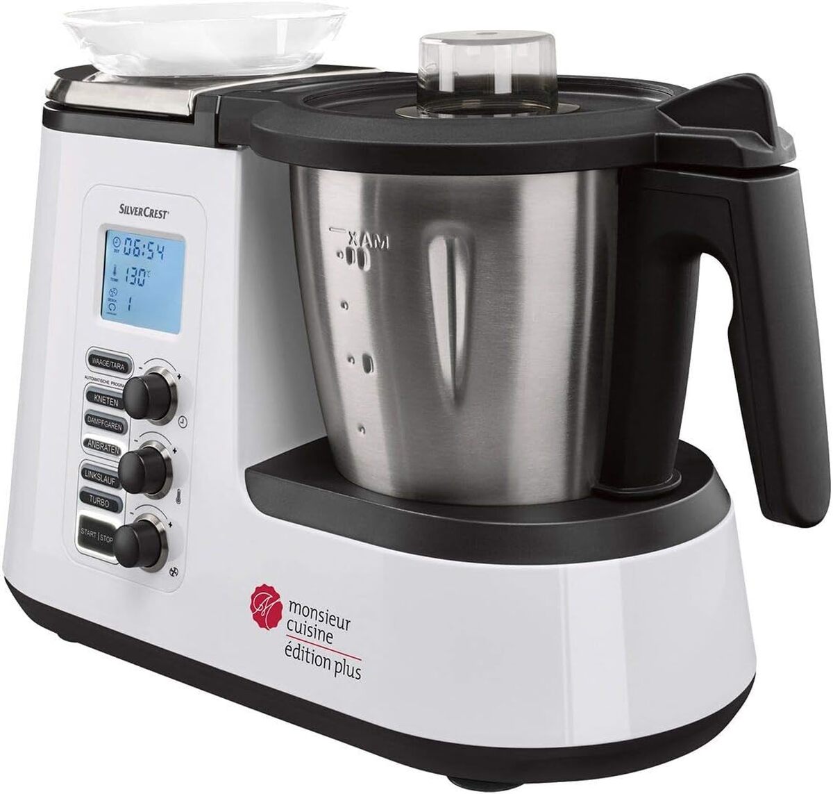 Essai : robot de cuisine silvercrest monsieur cuisine edition plus noir et argent