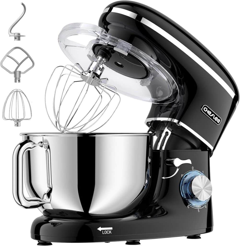 Test du robot pâtissier Cheflee 2000W : performance et silence en cuisine