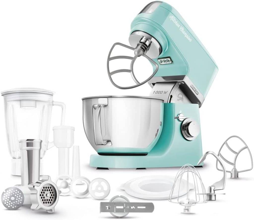 Test du robot pâtissier Sencor STM 6351GR : puissance et polyvalence en cuisine