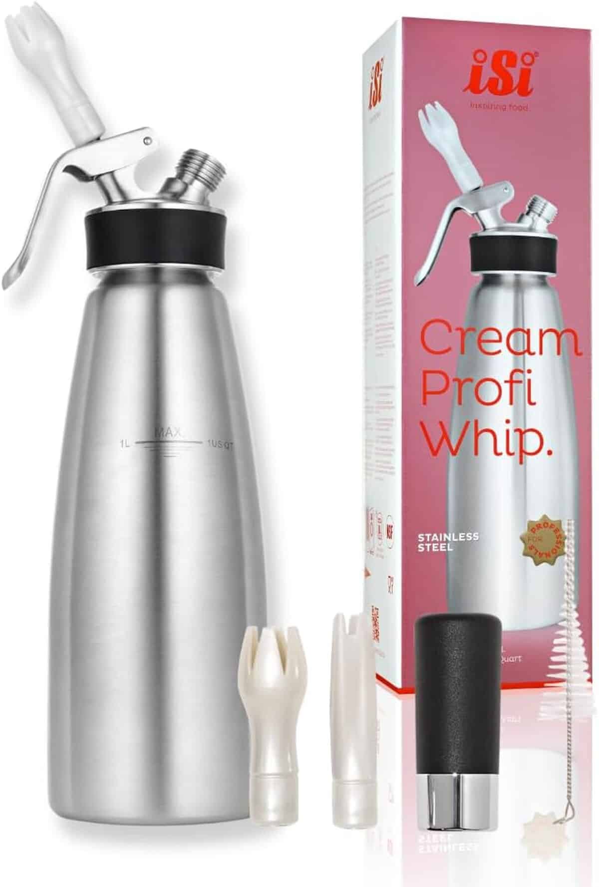Test du siphon iSi Cream Profi Whip 1, 0 L