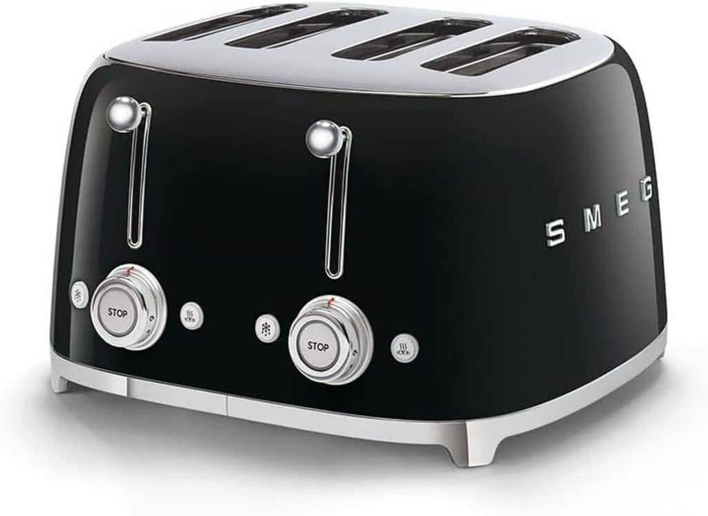 Test : grille-pain Smeg TSF03BLEU 4 tranches élégant et performant