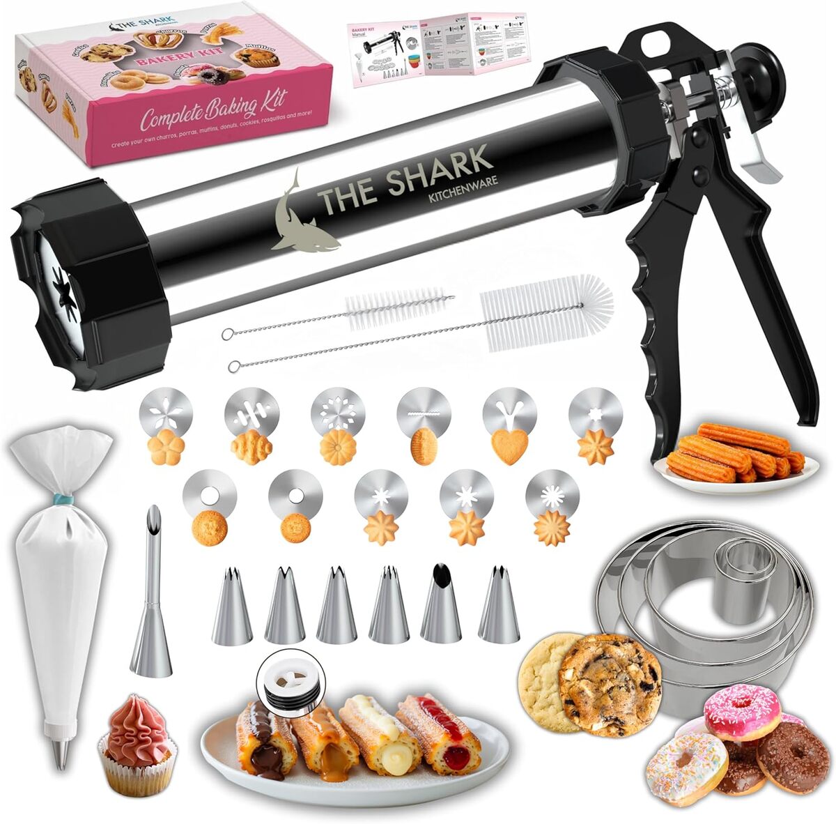 Test : machine à churro en acier inoxydable 304