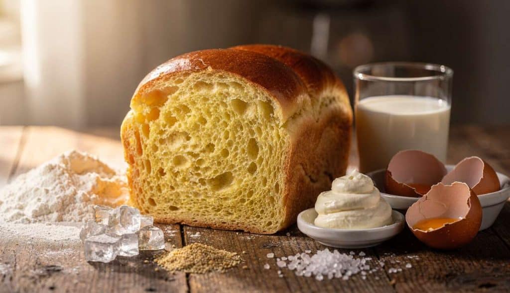 Recette de Brioche au Mascarpone Moelleuse