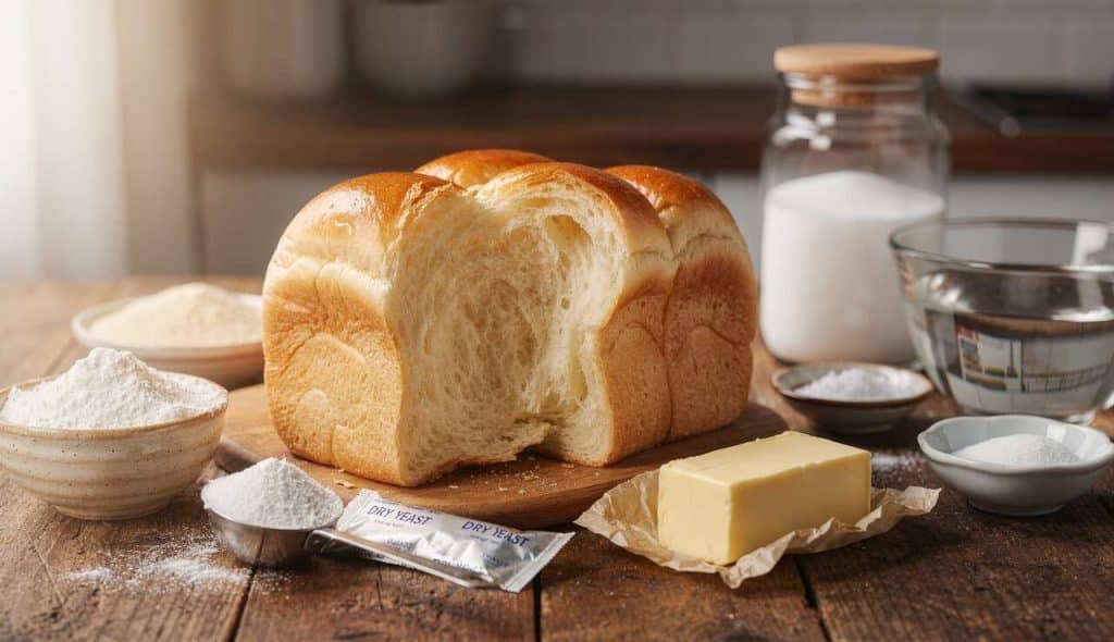 Recette facile de pain au lait moelleux