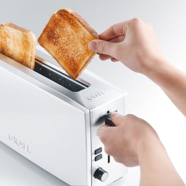Découvrez notre test approfondi du grille-pain long TO91 blanc de Graef : examinez ses fonctionnalités uniques et performances exceptionnelles pour un petit déjeuner parfait.