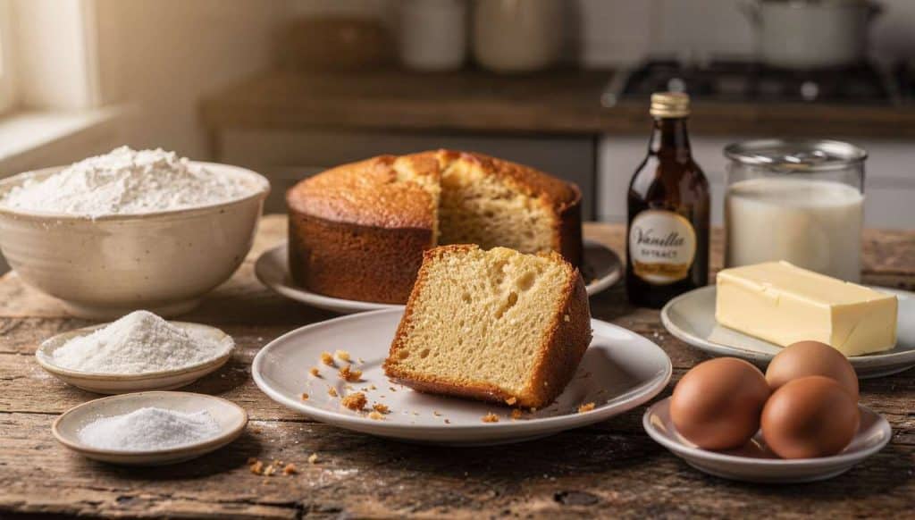 Recette de cake à la vanille moelleux