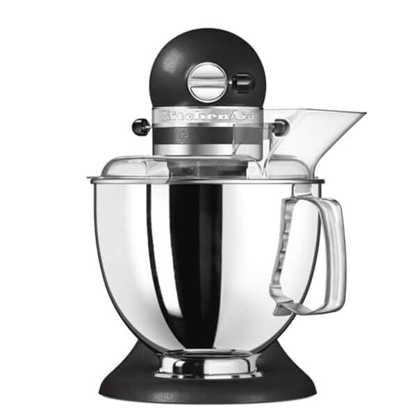 Explorez le test détaillé du robot pâtissier KitchenAid Artisan truffe noir, un allié multifonction en cuisine : performance, design et fonctionnalités examinés pour vous convaincre de son excellence.