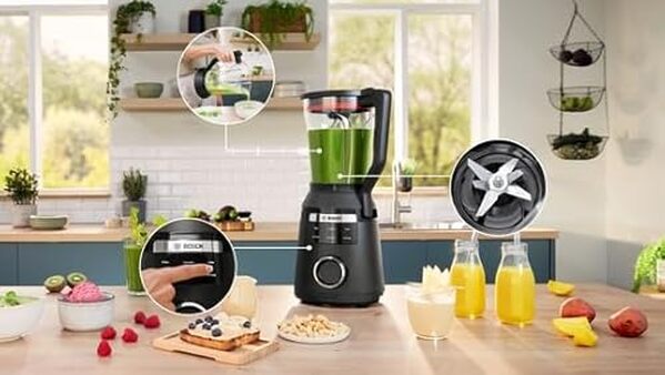Découvrez le Bosch VitaPower série 6 : un blender performant qui allie puissance et efficacité dans votre cuisine. Analyses, fonctionnalités et avis détaillés dans notre test complet.
