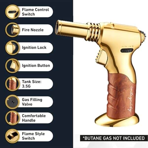 Découvrez notre analyse sur le mini chalumeau à double flamme portable et ses performances impressionnantes pour vos projets de bricolage et cuisine