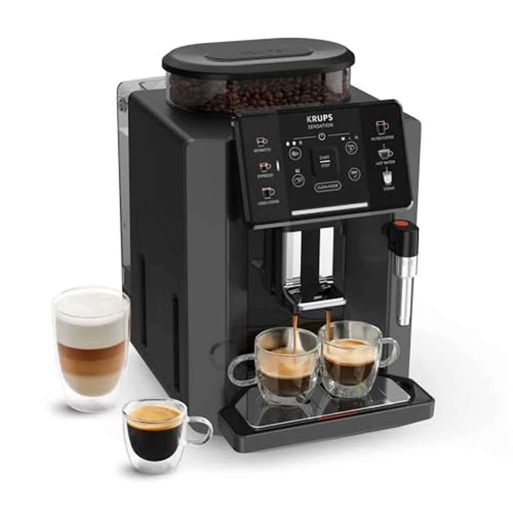 Test de la Krups Sensation C50 : expresso automatique et interface tactile