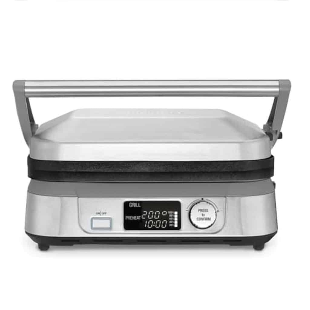 Test du Cuisinart 6-en-1 : grill, griddle et gaufrier innovant
