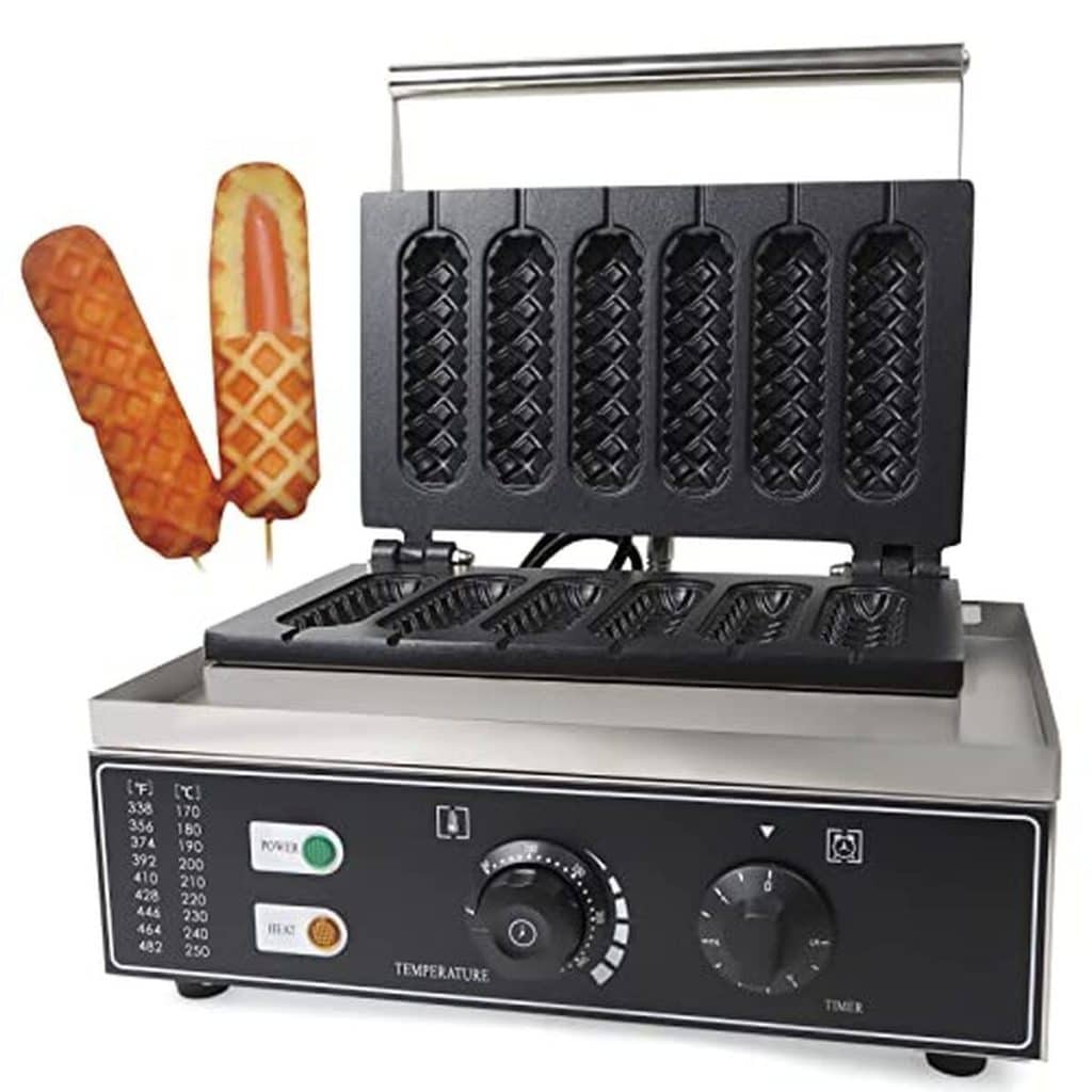 Test du gaufrier Waffeleosen 1500 W : 6 gaufres en 5 min