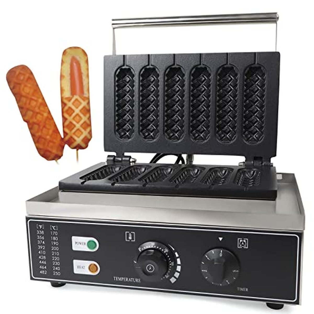 Test du gaufrier Waffeleosen 1500 W : 6 gaufres en 5 min