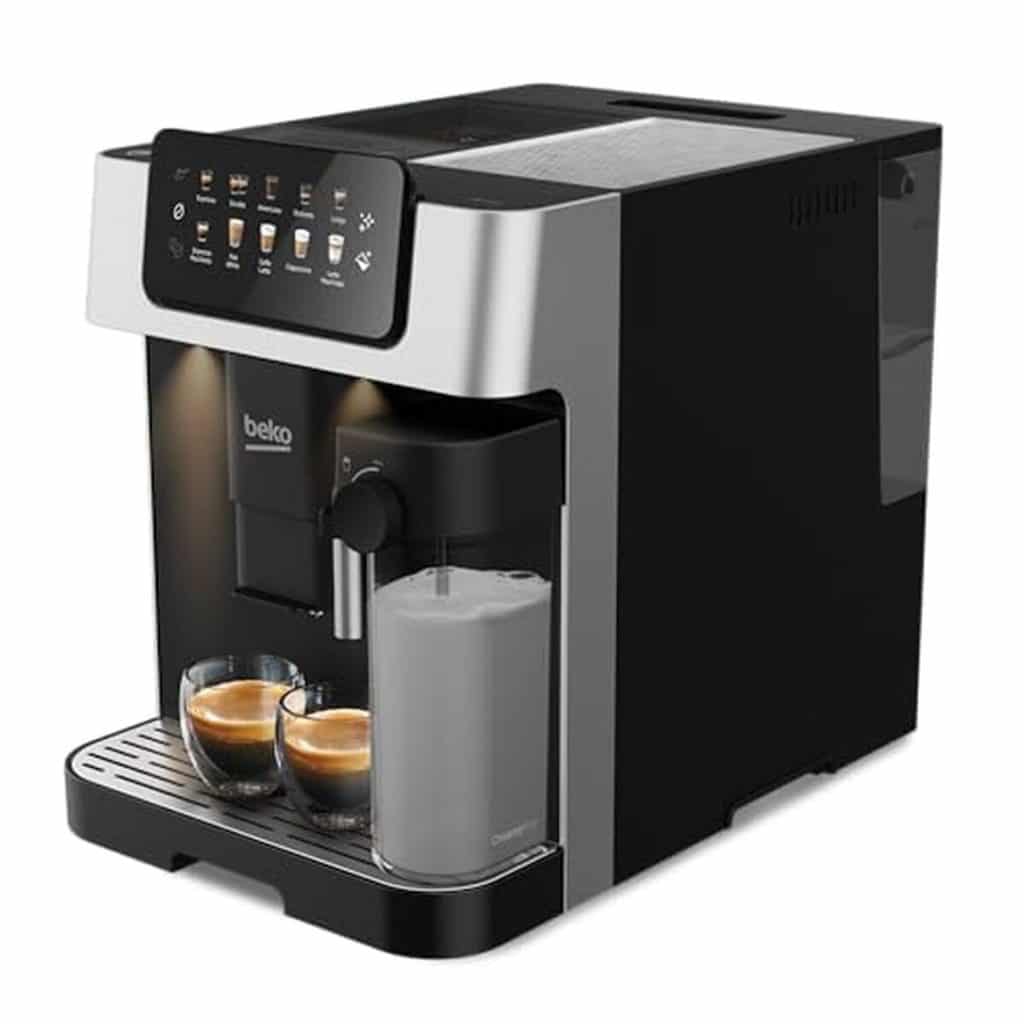 Test : machine expresso automatique Beko, café grains ou moulu, noir