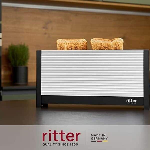 Découvrez le grille-pain ritter volcano 3 : design compact, fabrication allemande, et efficacité au quotidien. Avis complet.