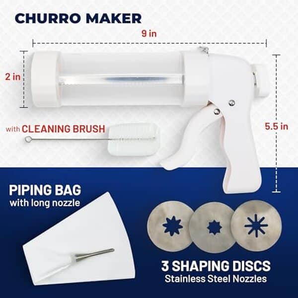Découvrez notre test complet du pistolet à churro Maker et apprenez à réaliser des churros maison simplement et rapidement grâce à cet outil innovant.